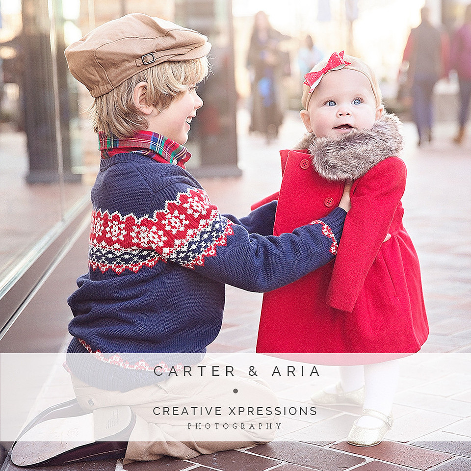 Childrens Portraits with coordinated outfits in Milton